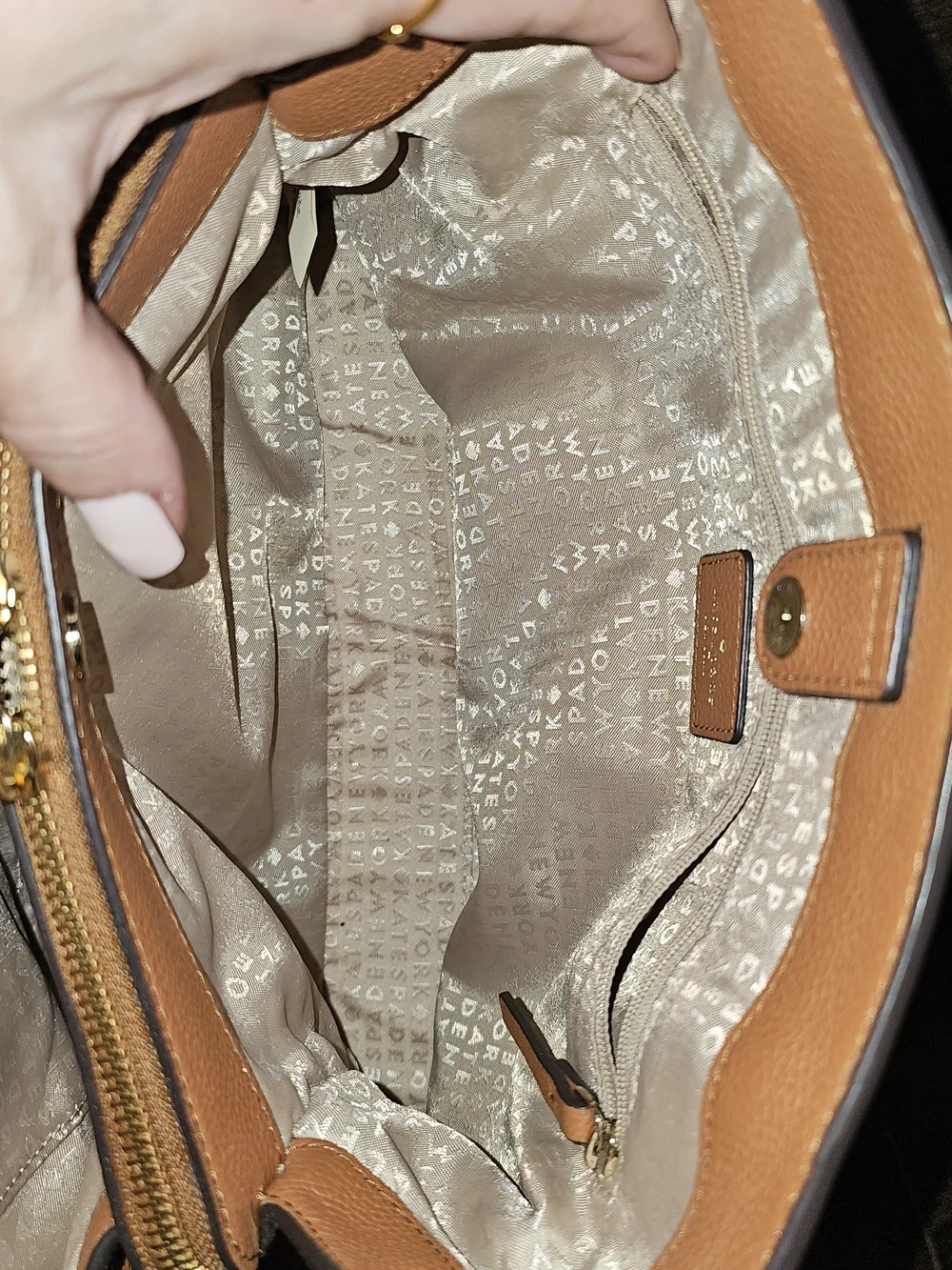 kate spade Evangelie Larchment Avenue  Satchel With Pebbled Leather, Floral Bow